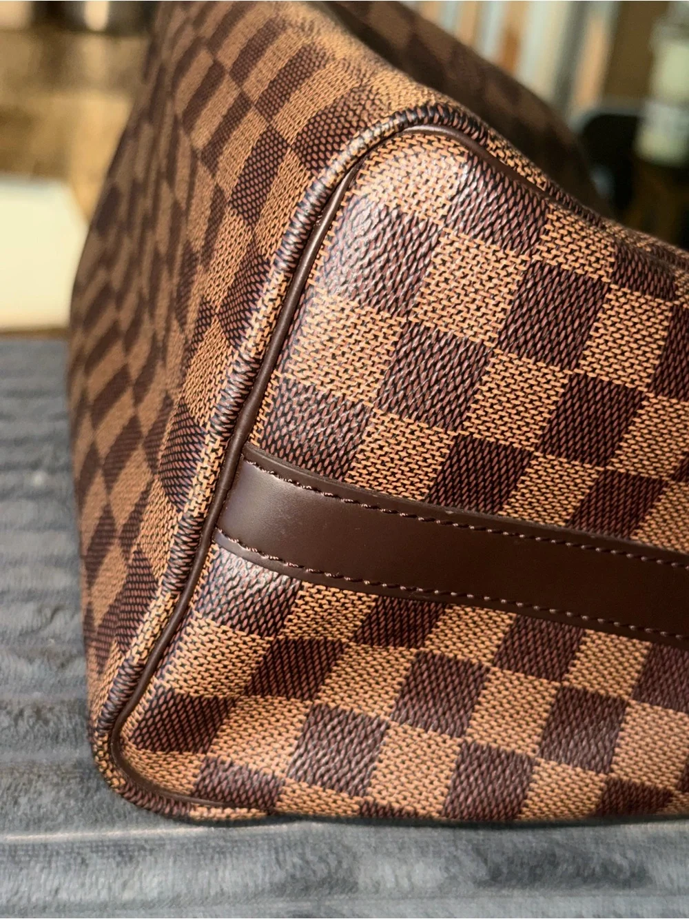 LOUIS VUITTON DAMIER EBÈNE SPEEDY BANDOULIÈRE 25 bag